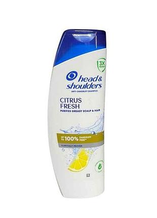 Шампунь против перхоти цитрусовая свежесть 400мл тм head shoulders