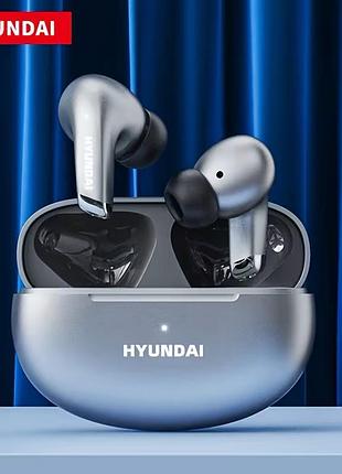 Беспроводные наушники hyundai lp5 tws с микрофоном (серые)