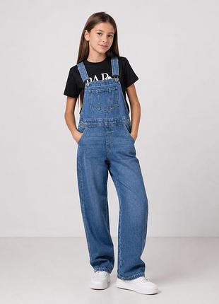 Комбинезон для девочки с футболкой от h&m,128 см