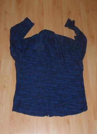 Мужская рубашка strellson switzerland slim fit shirt polo ck boss original xxl(2xl) burberry ea7 camo military army