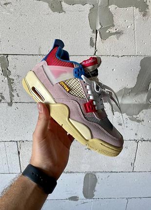 Кросівки  air jordan 4 retro union guava ice