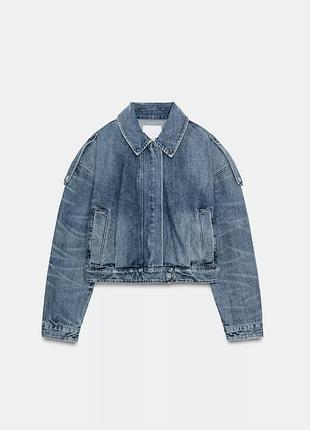 Джинсовка zara