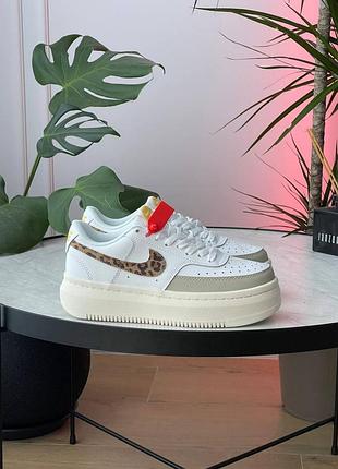 😍 жіночі кросівки nike court vision alta white do2791-100