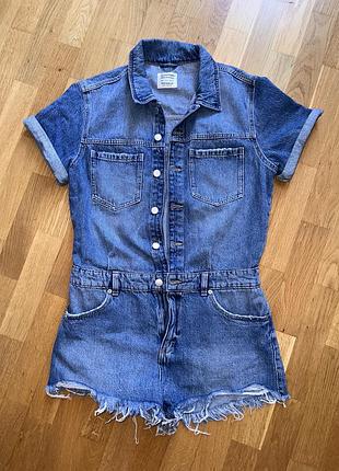 Джинсовий комбез pull&bear