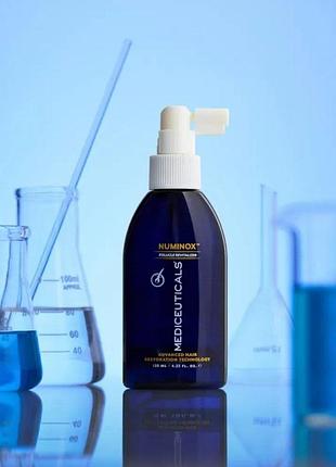 Стимулююча сироватка mediceuticals numinox для росту волосся і здоров'я шкіри голови при ага, 125 мл