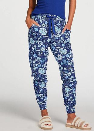 Штаны домашние женские hunkemoller pant jersey dreamer р.xs синий/sodalite blue