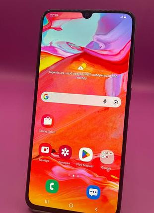 Смартфон samsung galaxy a70, 6/128 gb. все работает!