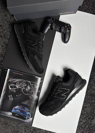 Чоловічі кросівки new balance 574 m black