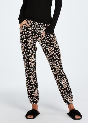 Штаны домашние женские hunkemoller pant jersey р.l черный/black