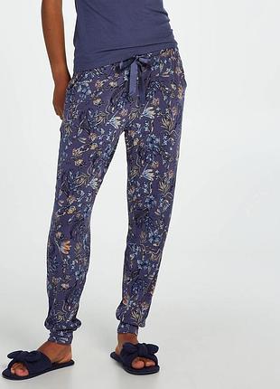 Штаны домашние женские hunkemoller pant jersey dragonfly р.2xl фиолетовый