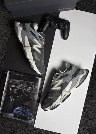 Чоловічі кросівки new balance 9060 grey white