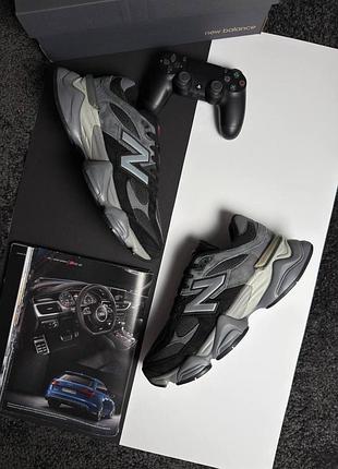 Чоловічі кросівки new balance 9060 grey black