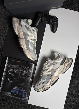 Чоловічі кросівки new balance 9060 light grey beige