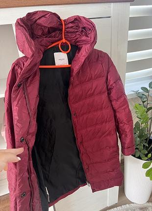 Пухова куртка mango xs підліток 4