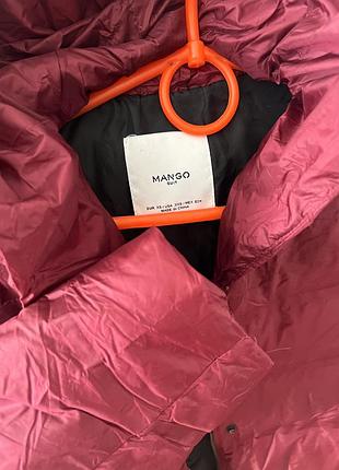 Пухова куртка mango xs підліток 6