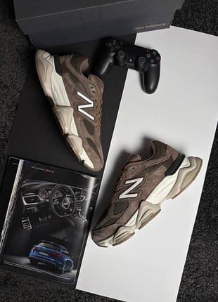 Чоловічі кросівки new balance 9060 brown beige