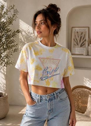 Guess — стильна футболка з принтом, нова з бірками 🌸