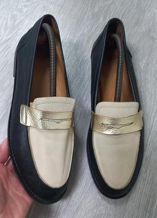Кожаные женские лоферы manfield