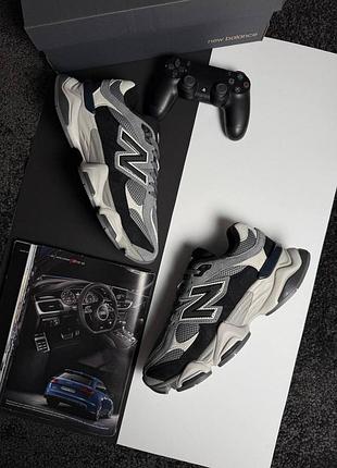 Чоловічі кросівки new balance 9060 grey black