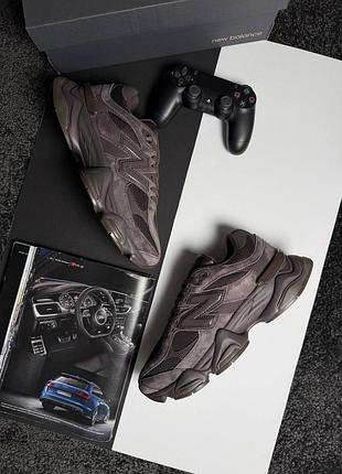 Чоловічі кросівки new balance 9060 dark chocolate