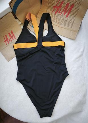 Цельный сдельный купальник h&m р. m
