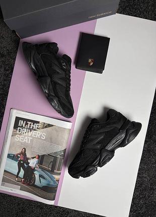 Жіночі кросівки new balance 9060 all black