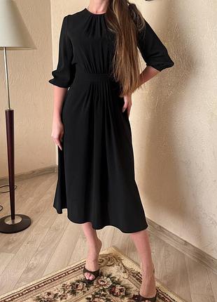 Чорна сукня міді 🖤
