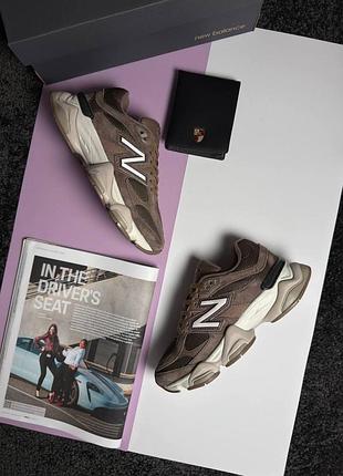 Жіночі кросівки new balance 9060 brown beige
