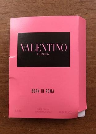 Жіноча парфюмована вода valentino born in roma ,2ml