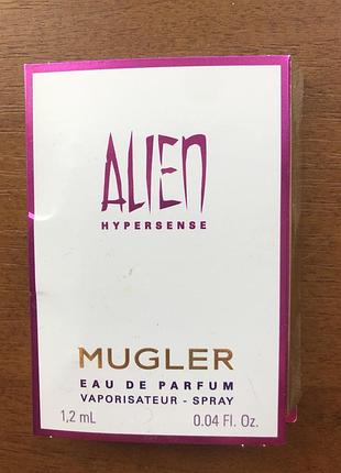 Жіноча парфюмована вода alien mugler 1,2ml