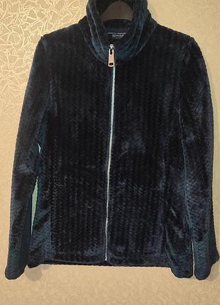 🏷️ пушистая женская флисовая куртка regatta heloise full zip fleece, состояние идеальное