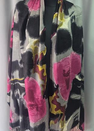 Новий розкішний палантин pashmina (100% пашміна / кашемір) - 196х70 см