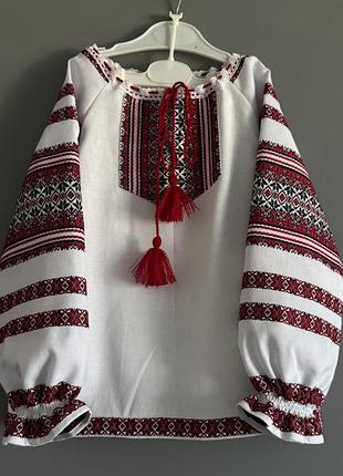 Блуза вишиванка дівчинці 116 р
