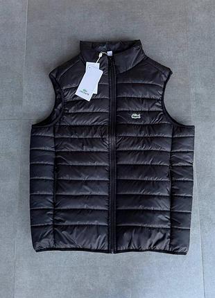 Жилетка lacoste light чорний