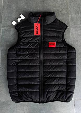 Жилетка hugo boss light чорна