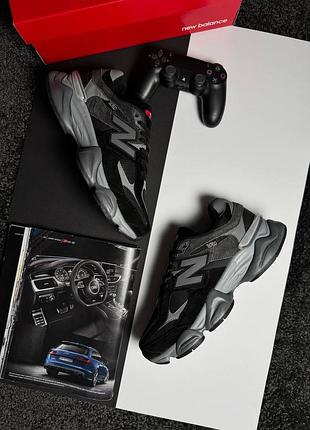 Чоловічі кросівки new balance 9060 black grey