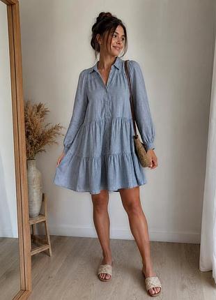 Платье фланелевое zara
