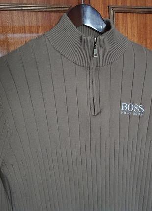 Hugo boss стильная кофта свитер хлопок эластан