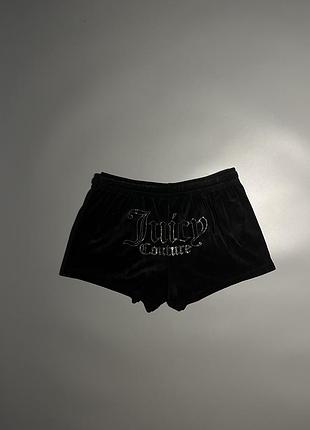 Juicy couture шорти зі стразами і великим лого