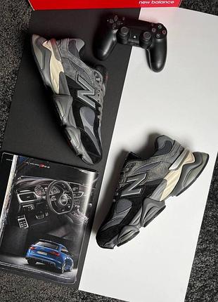 Чоловічі кросівки new balance 9060 grey black