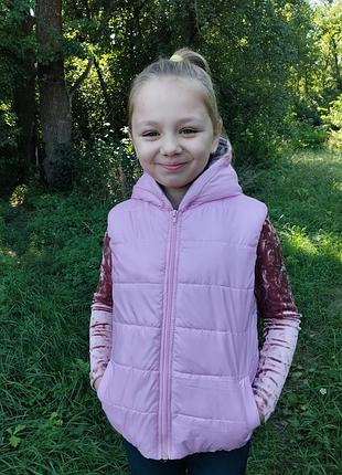 Жилетка рожева