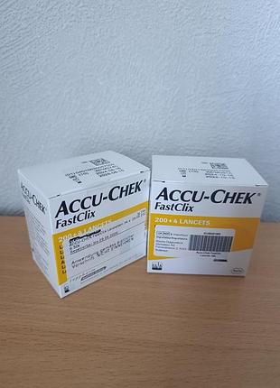 Ланцет акку-чек фасткликс  accu-check fastclix