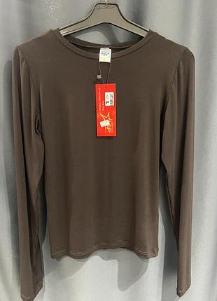 Жіночий лонг колір чорний коричневий розмір l, xl