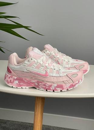 😍 жіночі кросівки nike p-6000 custom pink