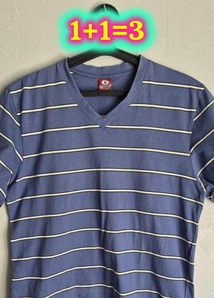 ​👕 чоловіча футболка в смужку — 100% бавовна