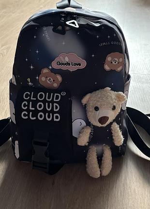 Оригинал.новый,нейлоновый, детский рюкзак clouds love от chicopee