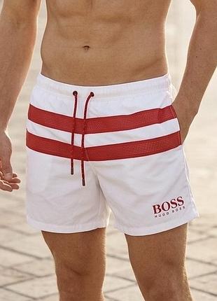 Мужские пляжные шорты / плавки hugo boss (оригинал)