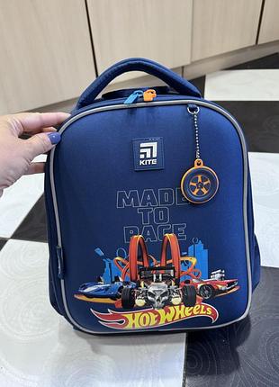 Шкільний рюкзак kite hot wheels