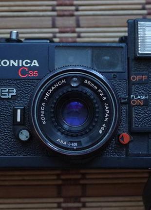 Фотоапарат konica c35 ef + 38 mm 2.8