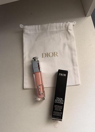 Блиск для губ dior addict lip maximizer 001.